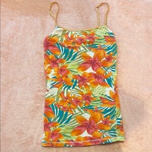 Tropical Floral Dress